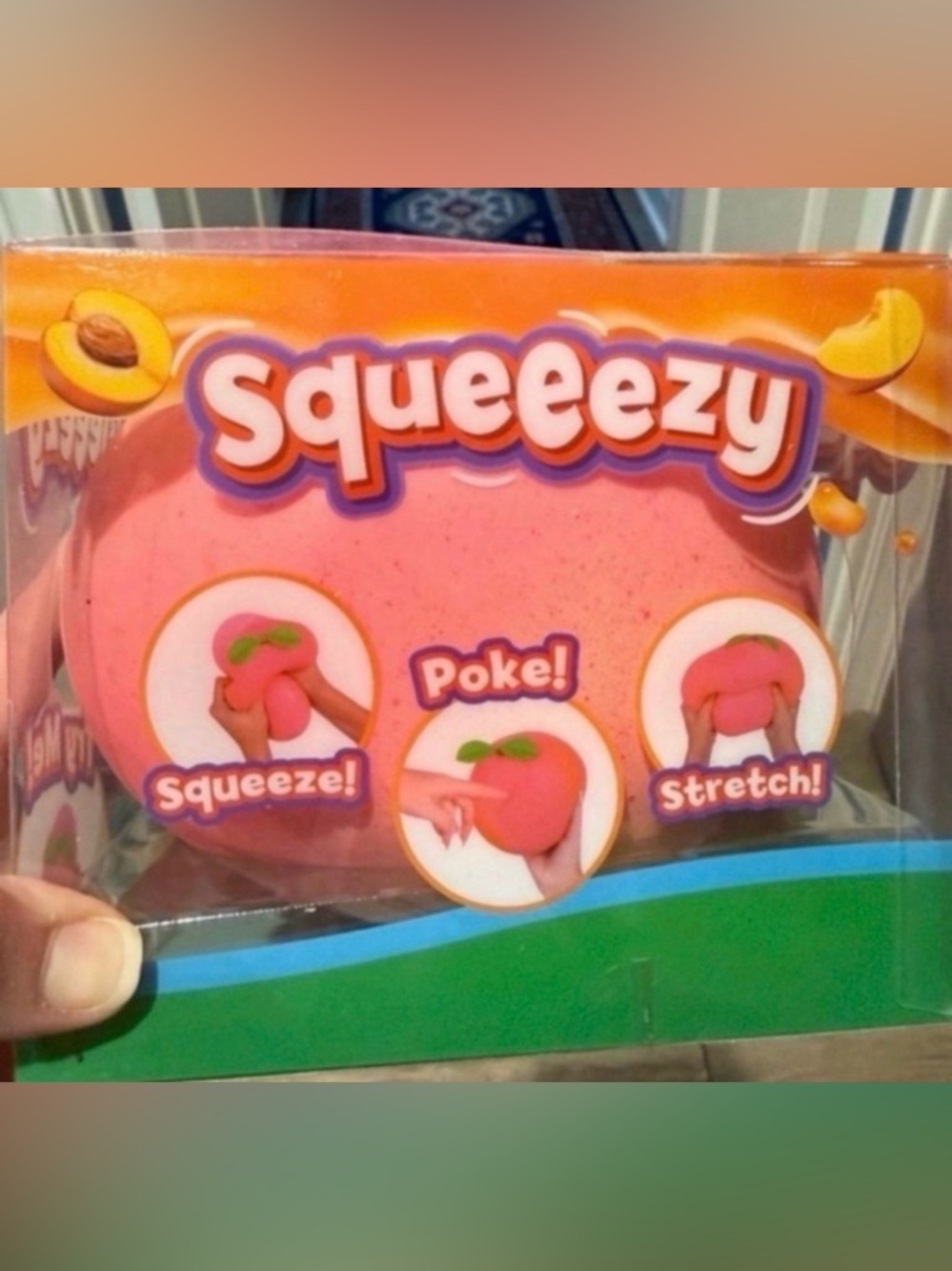 Squeeezy Pink Squishy PEACH